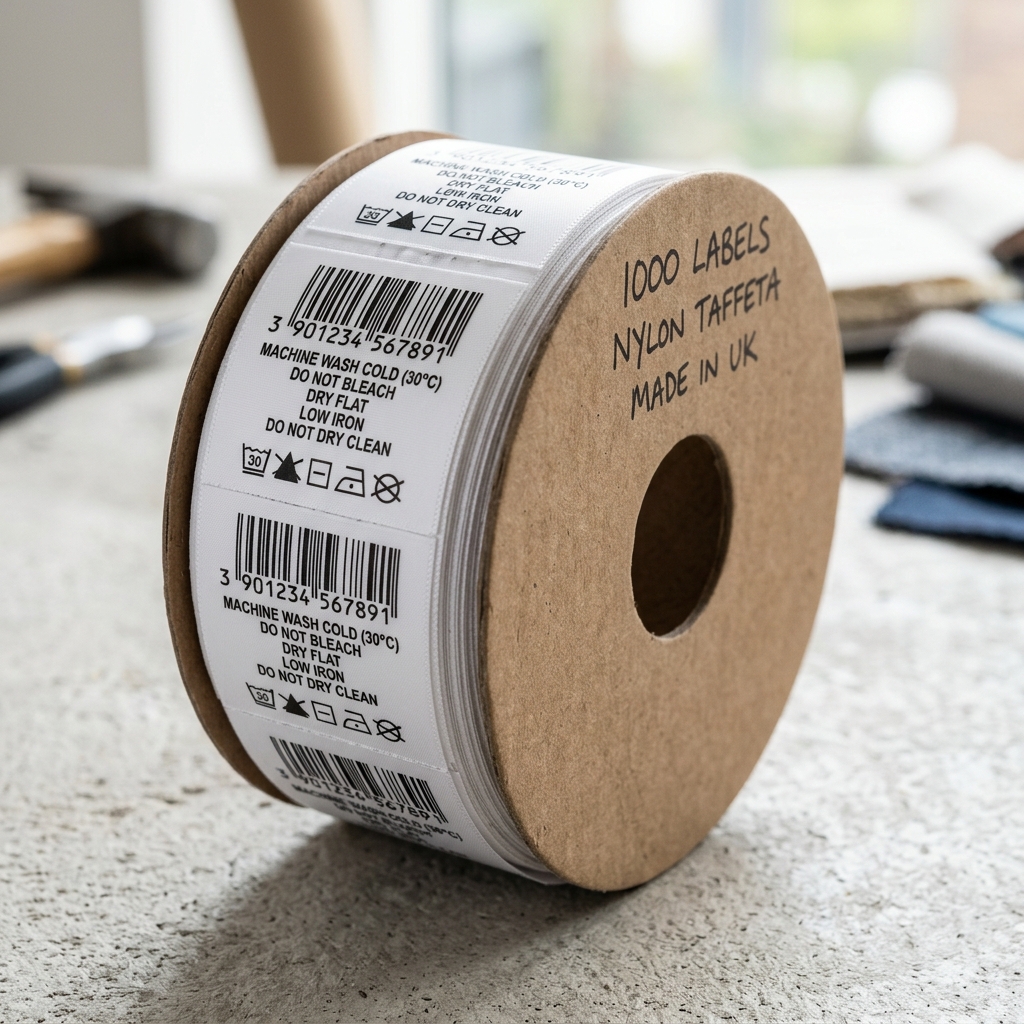 Nylon Taffeta Labels
